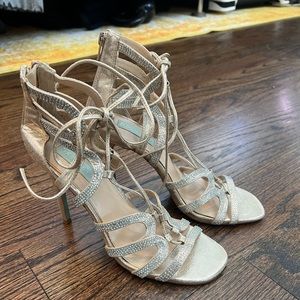 Betsey Johnson Rhinestone Heels